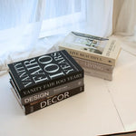 Decorative Fake Books Storage Boxes for Coffee Tables